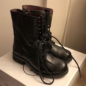 Steve Madden Troopa 2.0 black combat boots